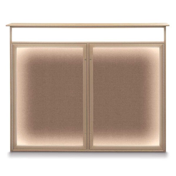 Open Faced Traditional Rounded Corkboard